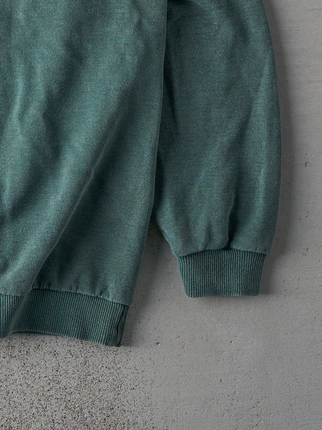 Vintage 90s Washed Forest Green Boca Authentic Crewneck (L)