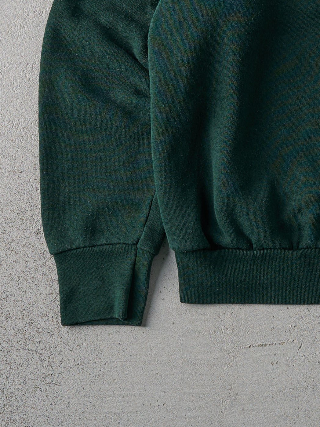 Vintage 80s Forest Green Blank Crewneck (M)