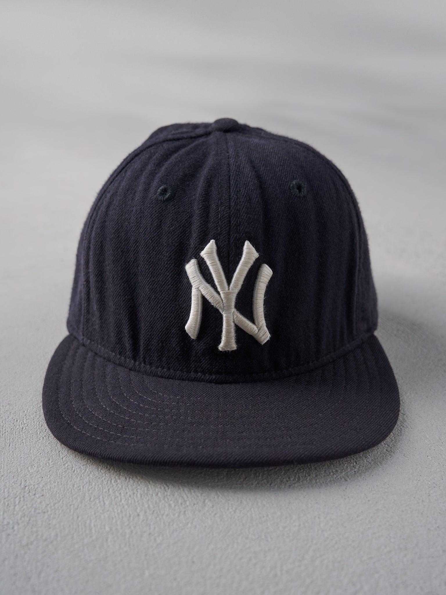 Vintage 90s Black New York Yankees New Era Fitted Hat