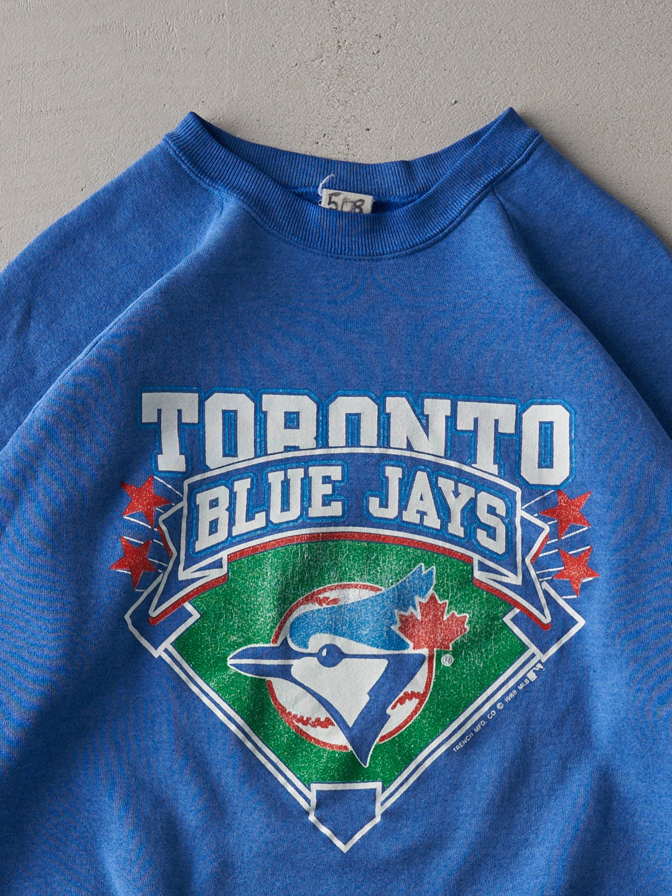 Vintage 88' Washed Blue Toronto Blue Jays Crewneck (M)