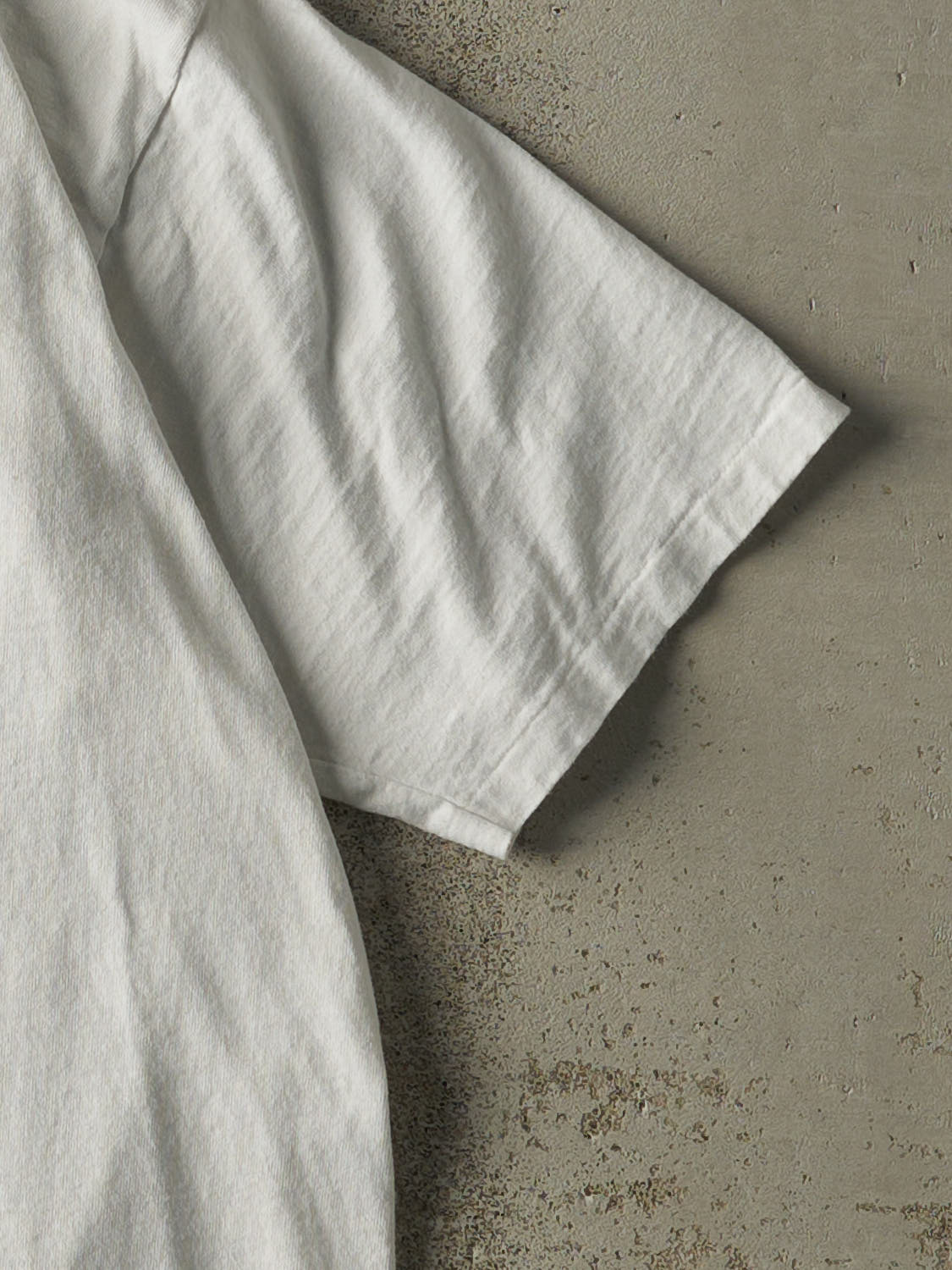 Vintage 90s White Blank Single Stitch Tee (L)