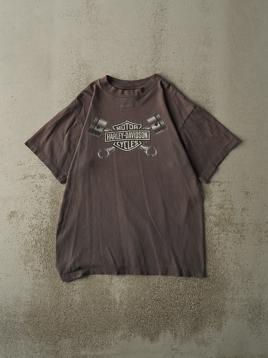 Vintage 90s Charcoal Grey Milwaukee WI Harley Davidson Tee (L/XL)