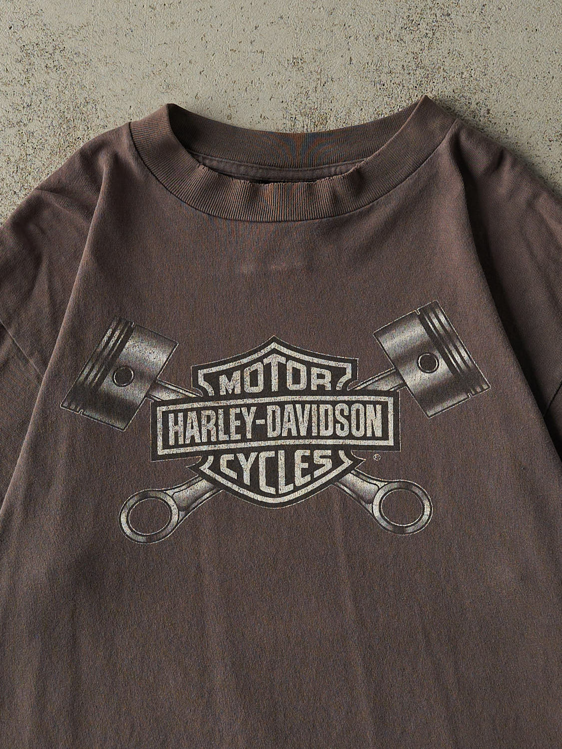 Vintage 90s Charcoal Grey Milwaukee WI Harley Davidson Tee (L/XL)