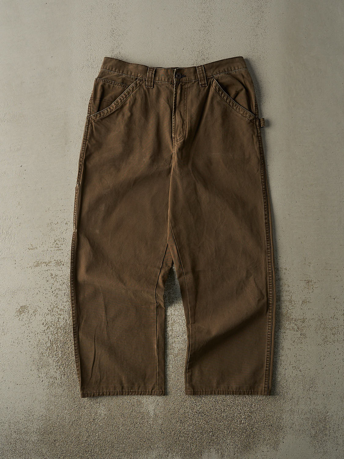 Vintage 90s Brown Old Navy Carpenter Pants (34x29)
