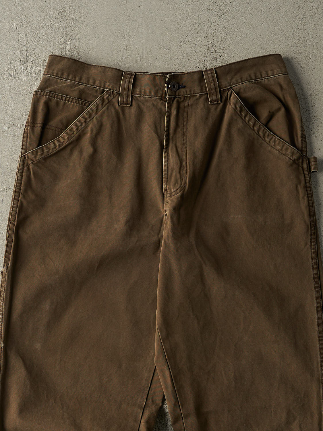 Vintage 90s Brown Old Navy Carpenter Pants (34x29)