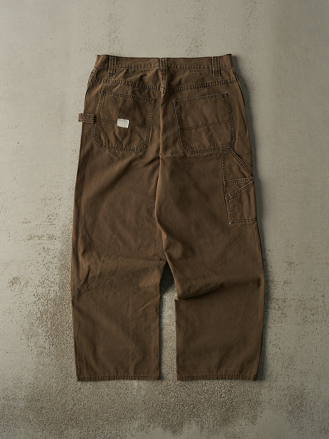 Vintage 90s Brown Old Navy Carpenter Pants (34x29)