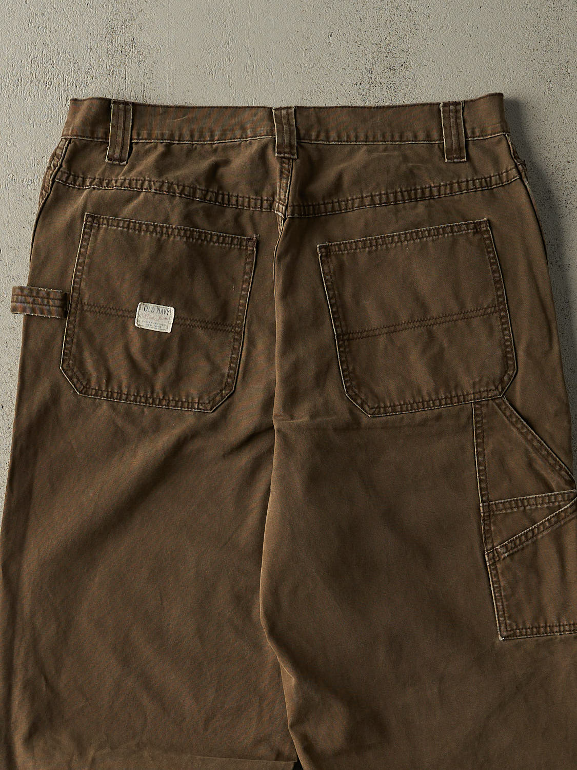 Vintage 90s Brown Old Navy Carpenter Pants (34x29)