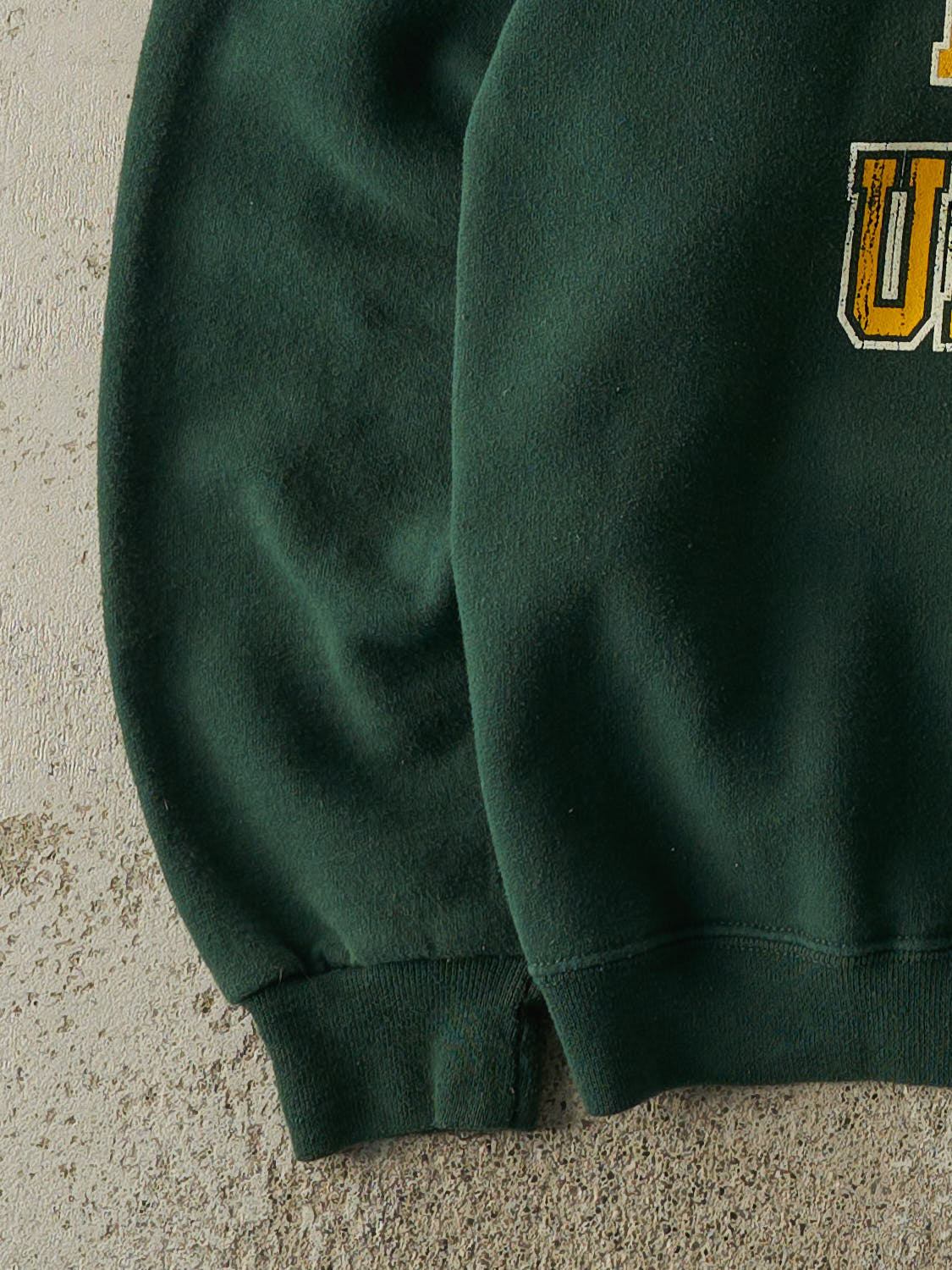 Vintage Y2K Green North Dakota State University Crewneck (M)