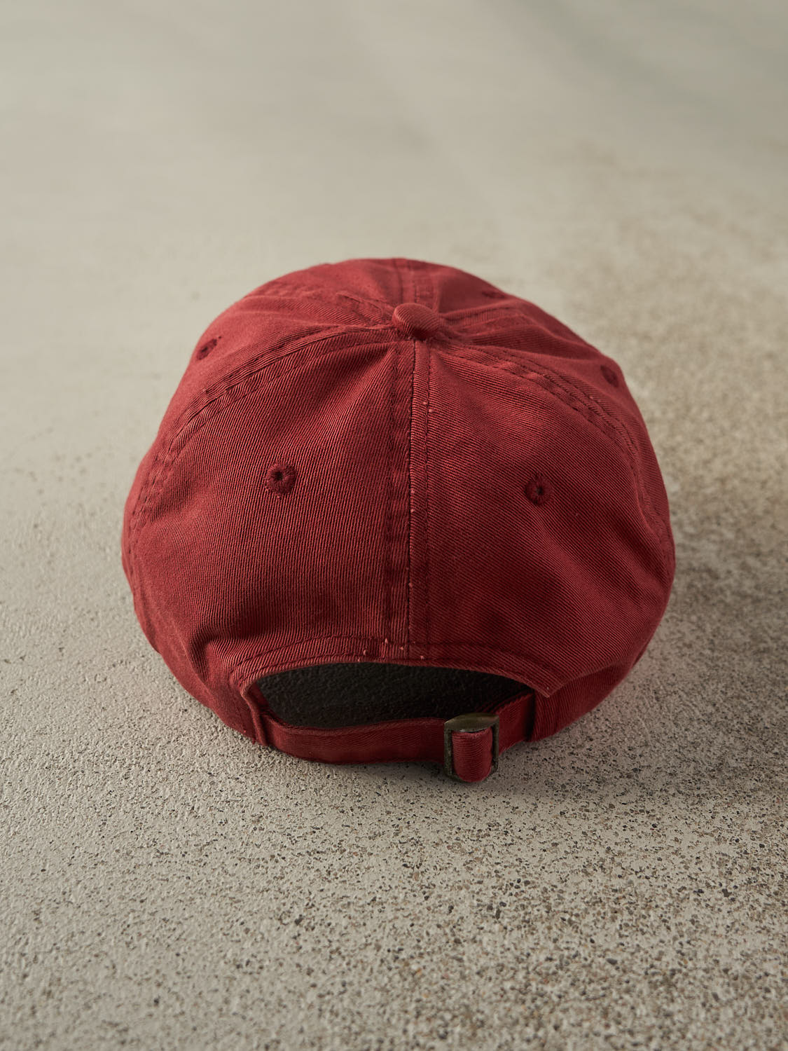 Vintage Y2K Red Harvard Embroidered Strapback