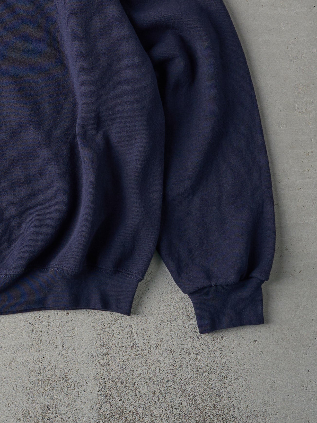 Vintage 90s Navy Blue Blank Crewneck (M/L)