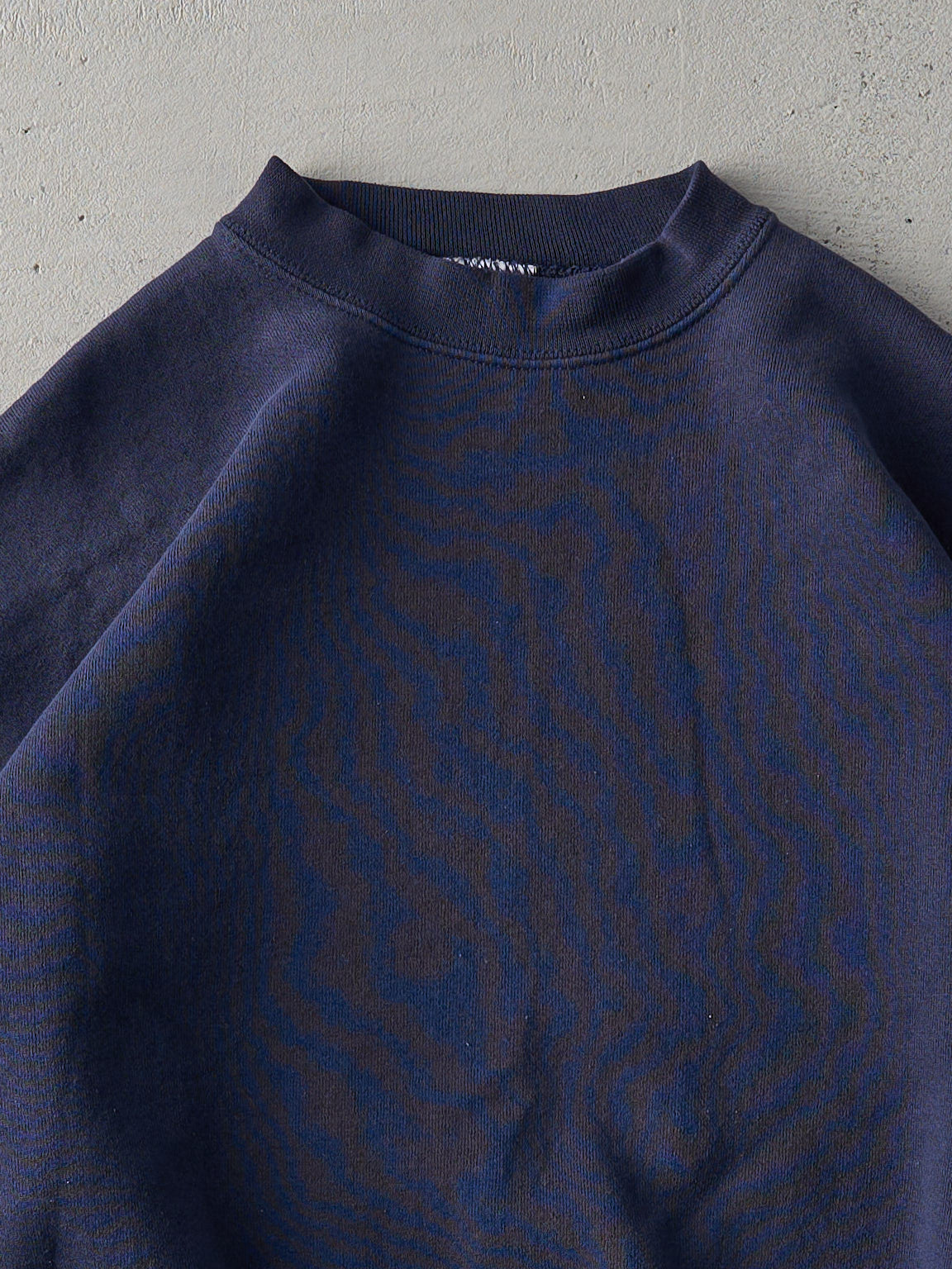 Vintage 90s Navy Tultex Blank Crewneck (M)