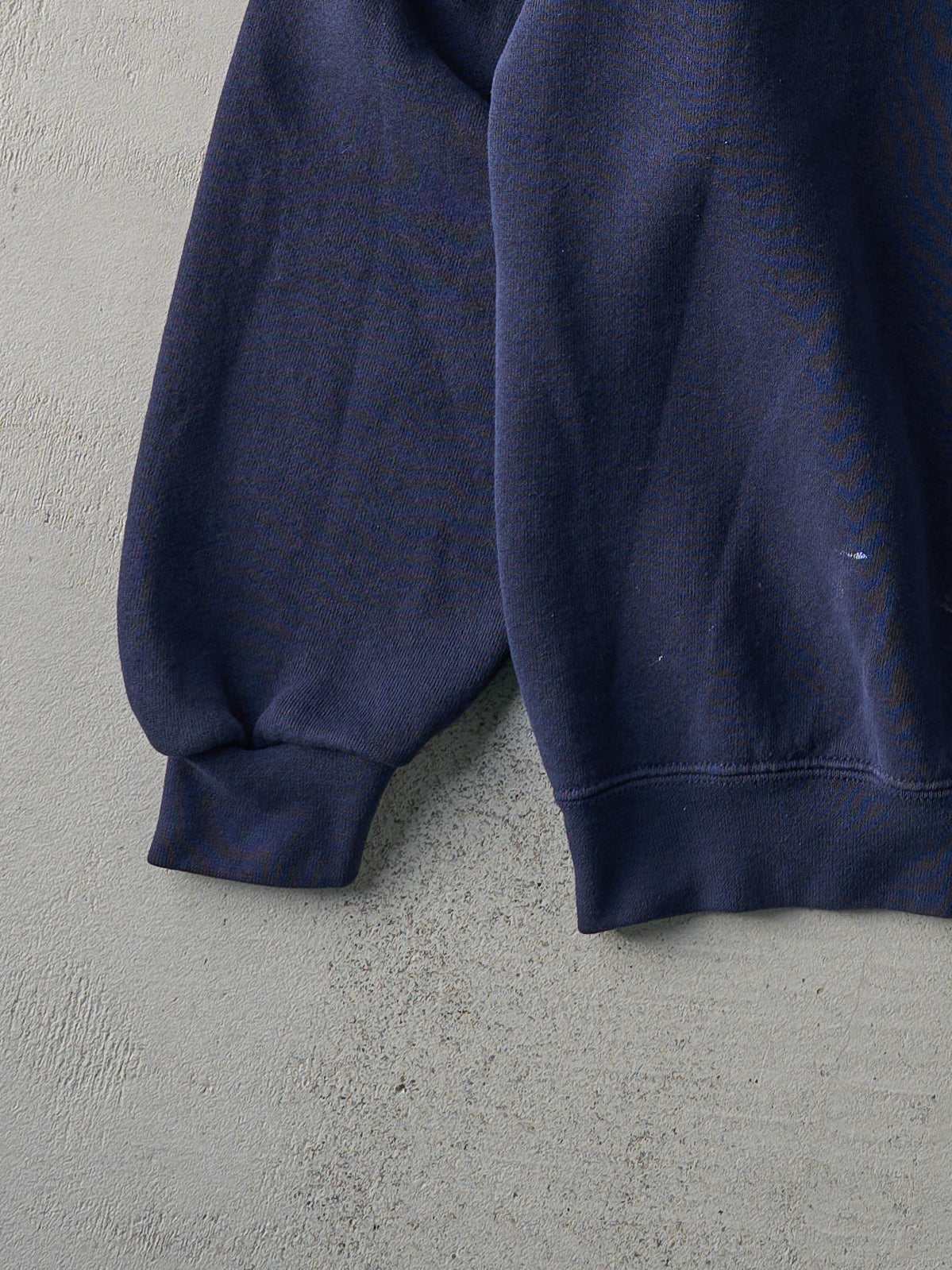 Vintage 90s Navy Tultex Blank Crewneck (M)