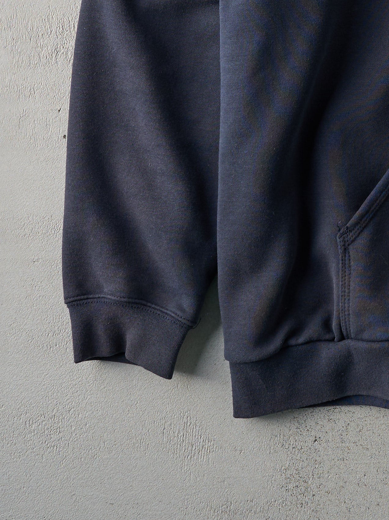 Vintage 90s Dark Navy Blue Carhartt Zip Up Hoodie (XL/XXL)