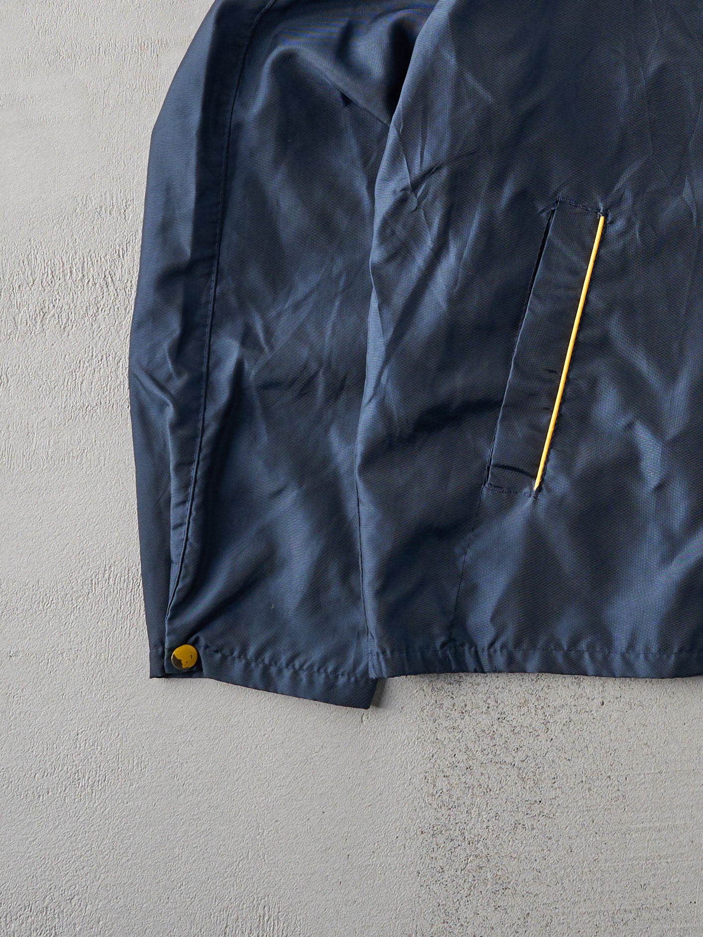 Vintage 80s Navy Nylon Maritime Hydraulic Repair Centre Jacket (L/XL)