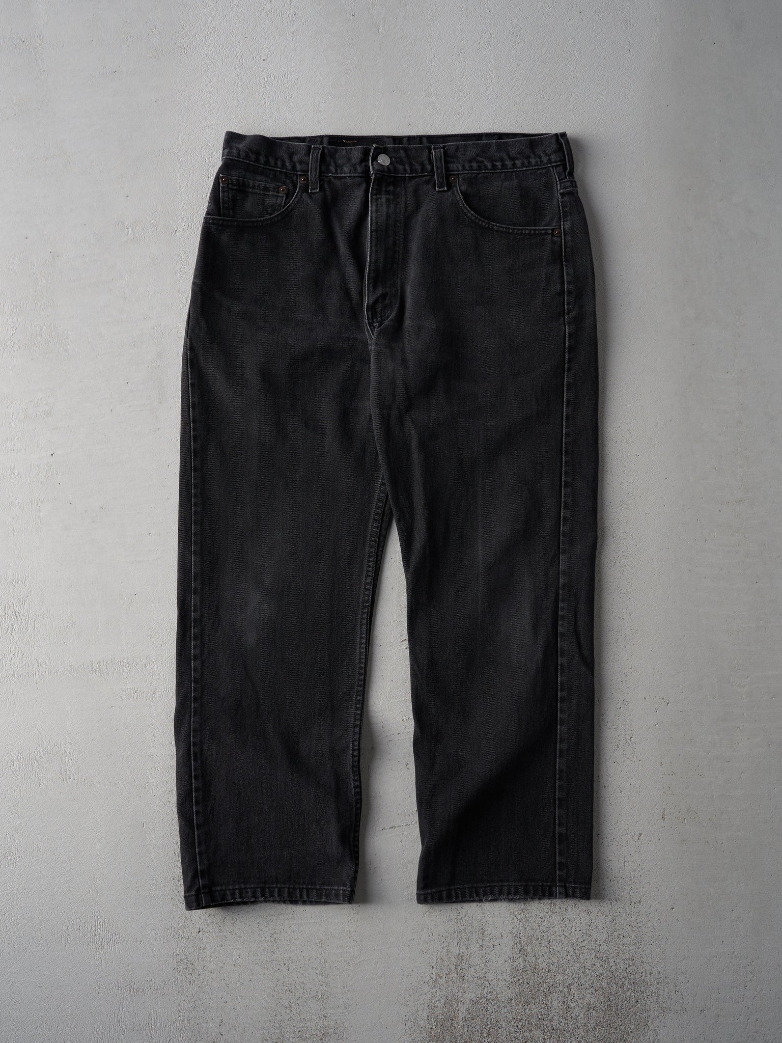 Vintage 90s Black Levi's 505 Pants (36x28)