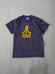 Vintage Y2K Navy Blue Atari Tee (S)