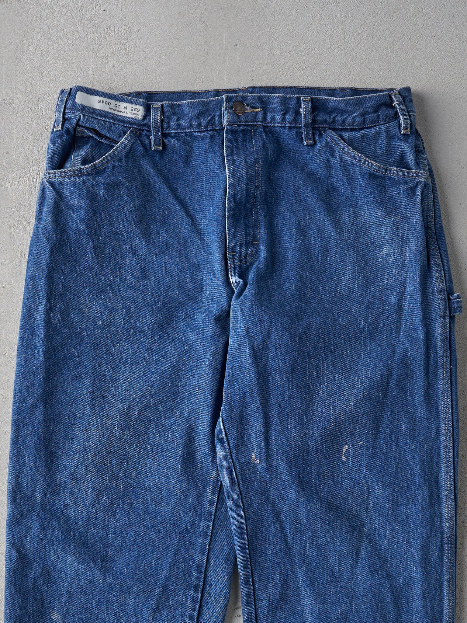 Vintage 90s Mid Wash Blue Dickies Carpenter Pants (36x33)