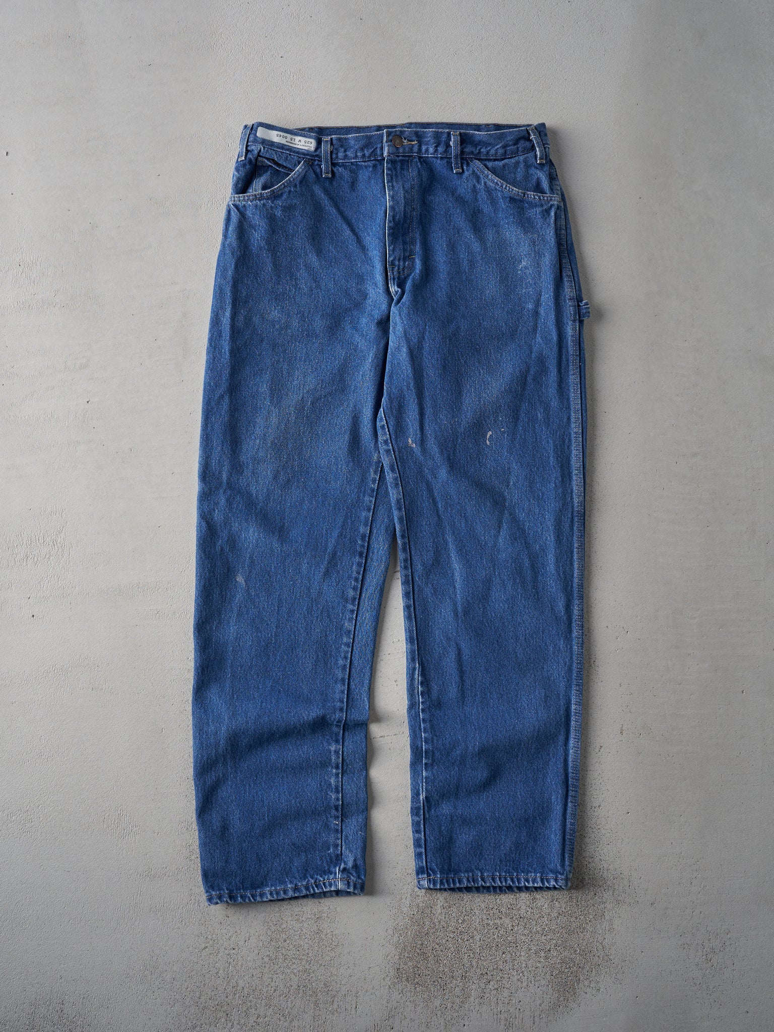 Vintage 90s Mid Wash Blue Dickies Carpenter Pants (36x33)