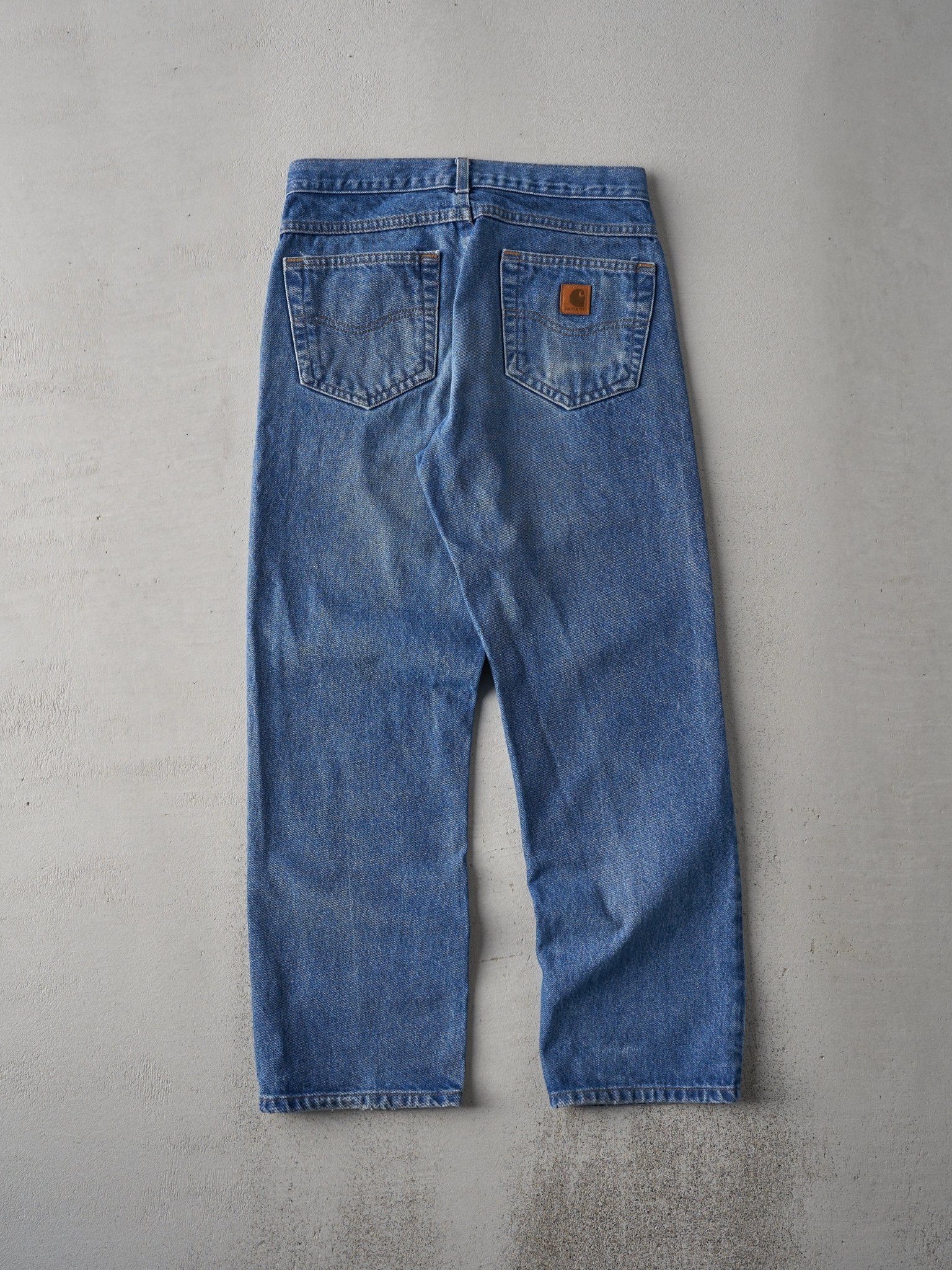 Vintage 90s Dark Wash Carhartt Jeans (31x29.5)