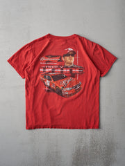 Vintage 90s Red Kasey Kahne Daytona 500 Racing Tee (M)