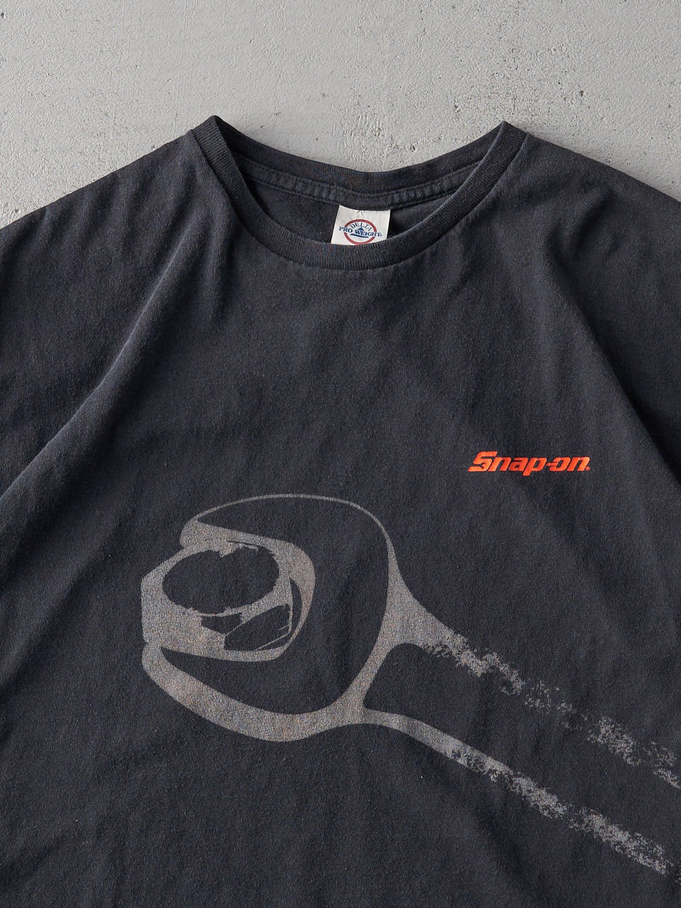 Vintage Y2K Black Snap-On Tools Tee (L)