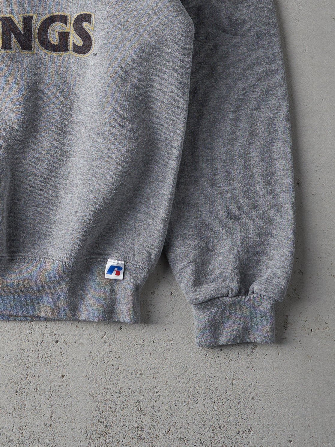 Vintage 90s Grey Southwest Mustangs Russell Athletics Crewneck (S)