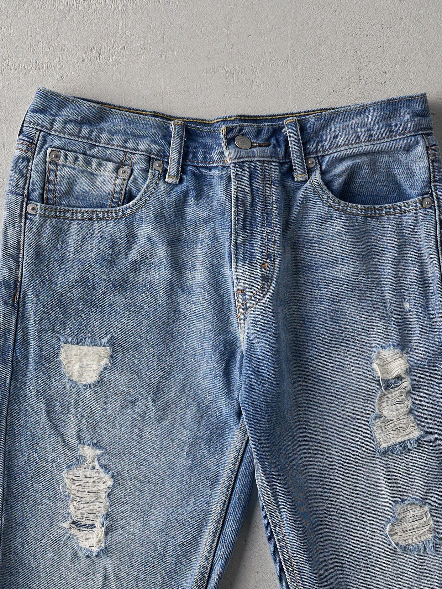 Vintage 90s Light Wash Levi's 511 Jean Shorts (30x10)