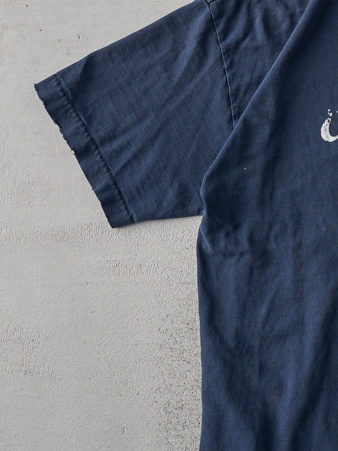 Vintage 90s Navy "0% Angel" Tee (S)