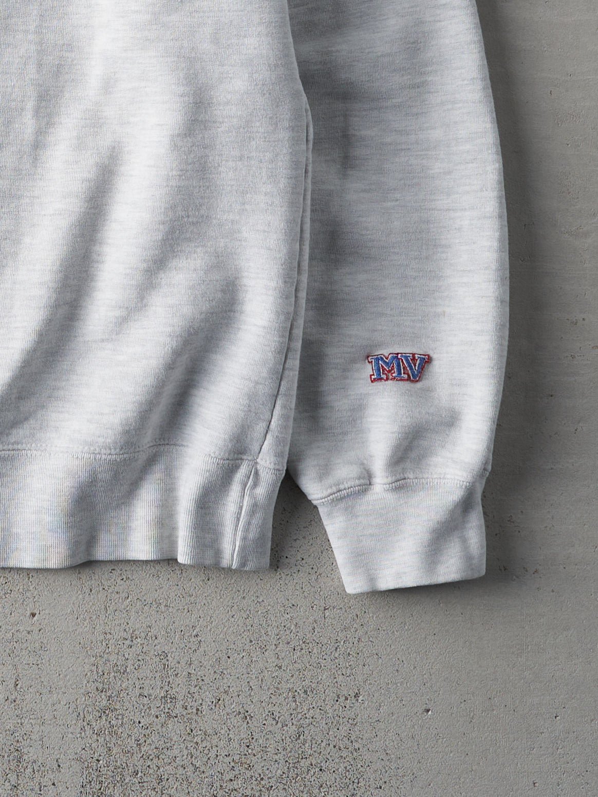 Vintage 90s Light Grey University of Notre Dame Crewneck (L)