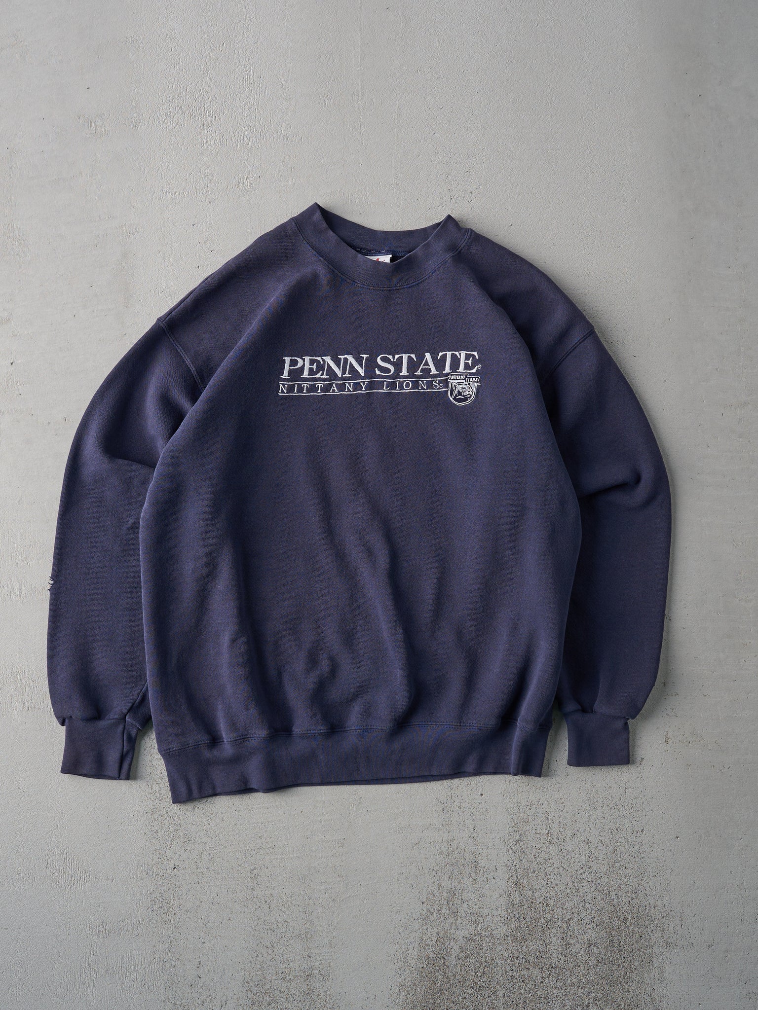 Vintage 90s Navy Blue Penn State Crewneck (M)