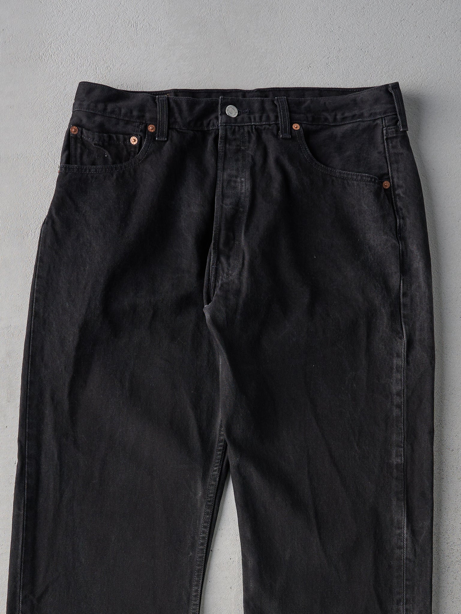 Vintage 90s Black Levi's 501 Denim Pants (34x34)