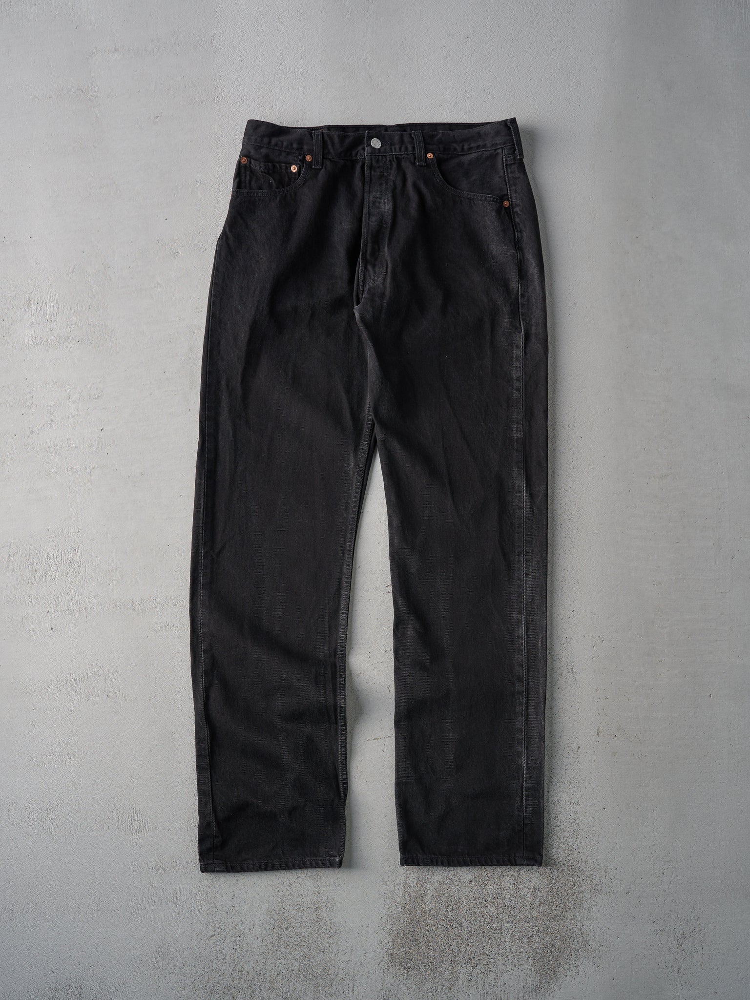 Vintage 90s Black Levi's 501 Denim Pants (34x34)