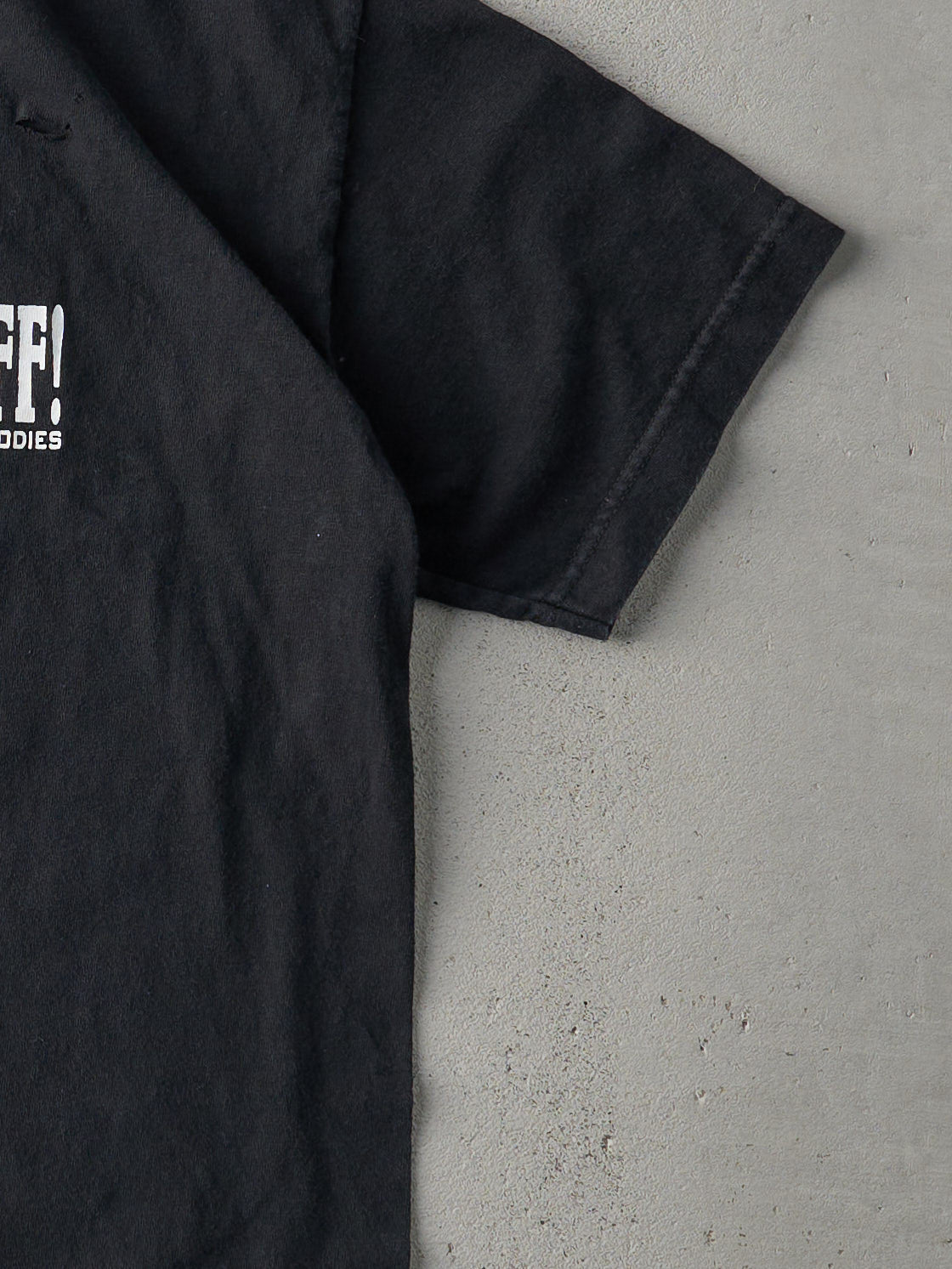 Vintage 90s Black "Don't Piss Me Off" Tee (S)
