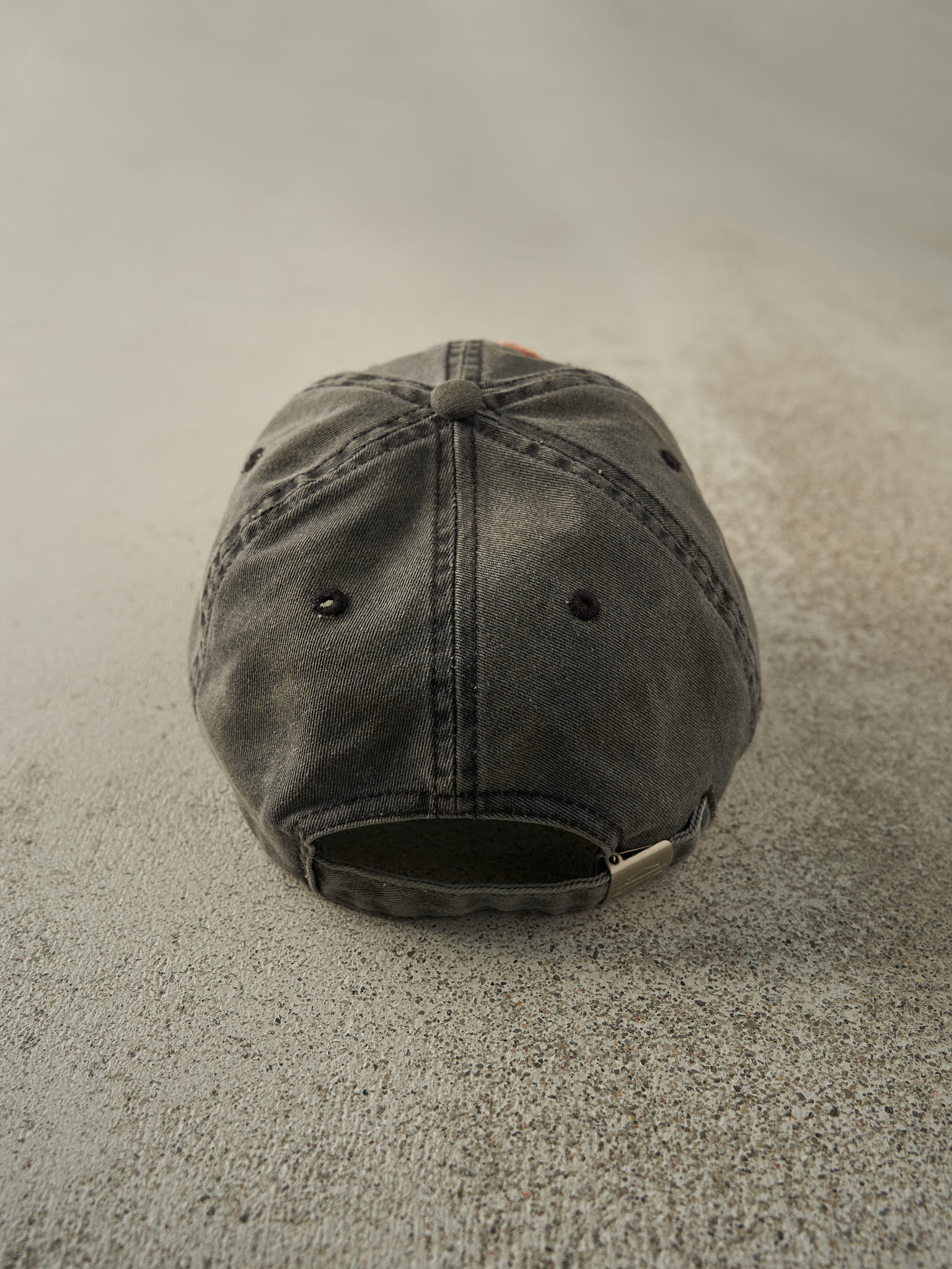 Vintage Y2K Charcoal Grey Harley Davidson Strapback Hat