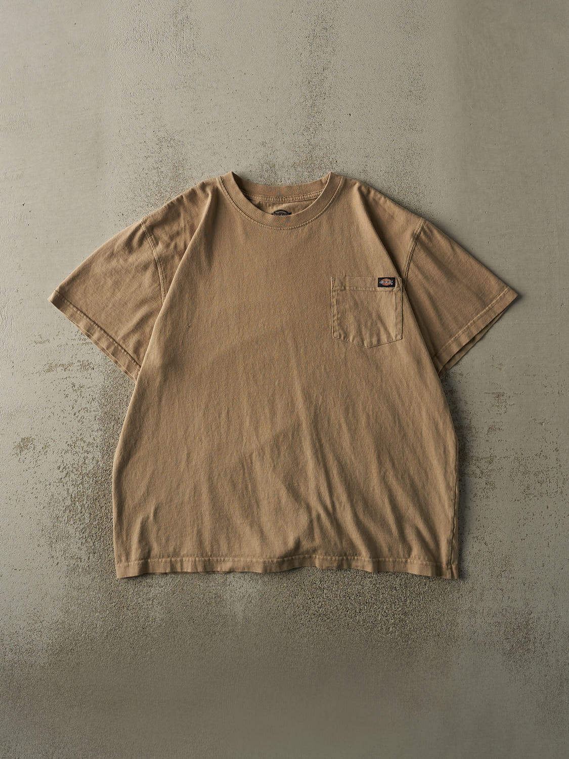 Vintage Y2K Beige Dickies Pocket Tee (XL)