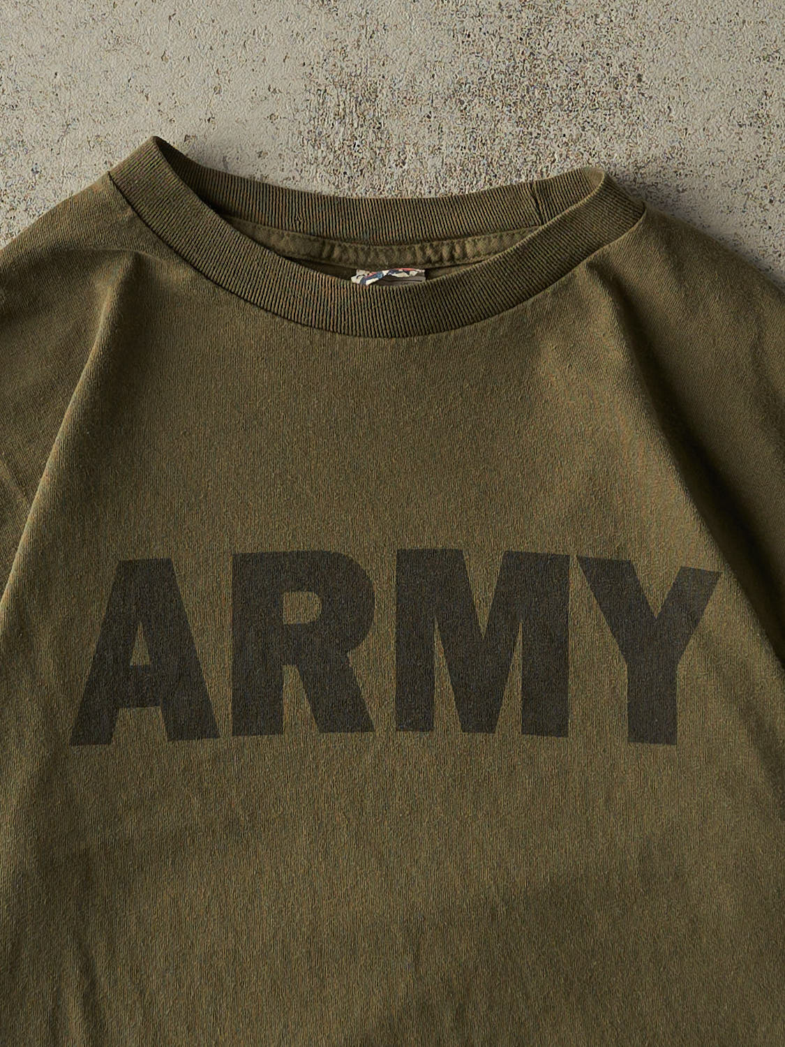 Vintage Y2K Green US Army Tee (M)
