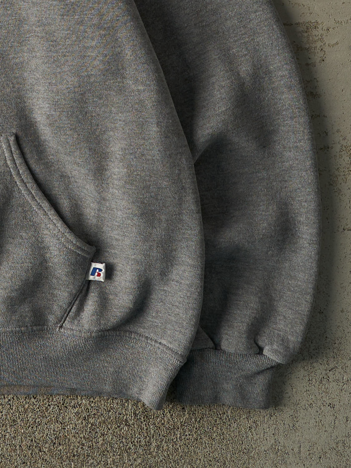 Vintage Y2K Grey Huskie Athletics Russell Athletics Hoodie (M/L)