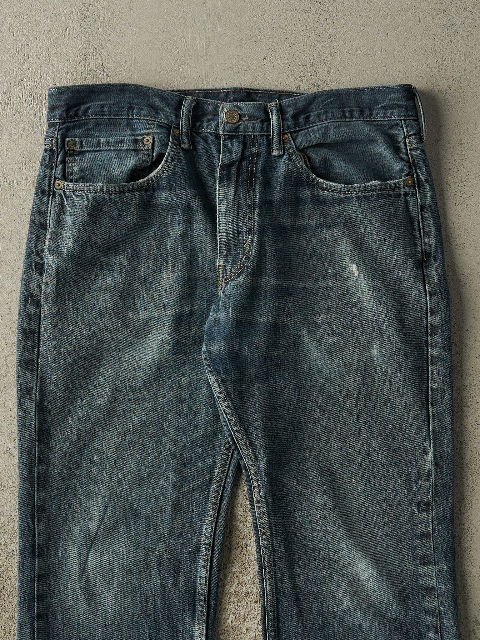 Vintage Y2K Dark Wash Levi's 559 Jeans (34x28)