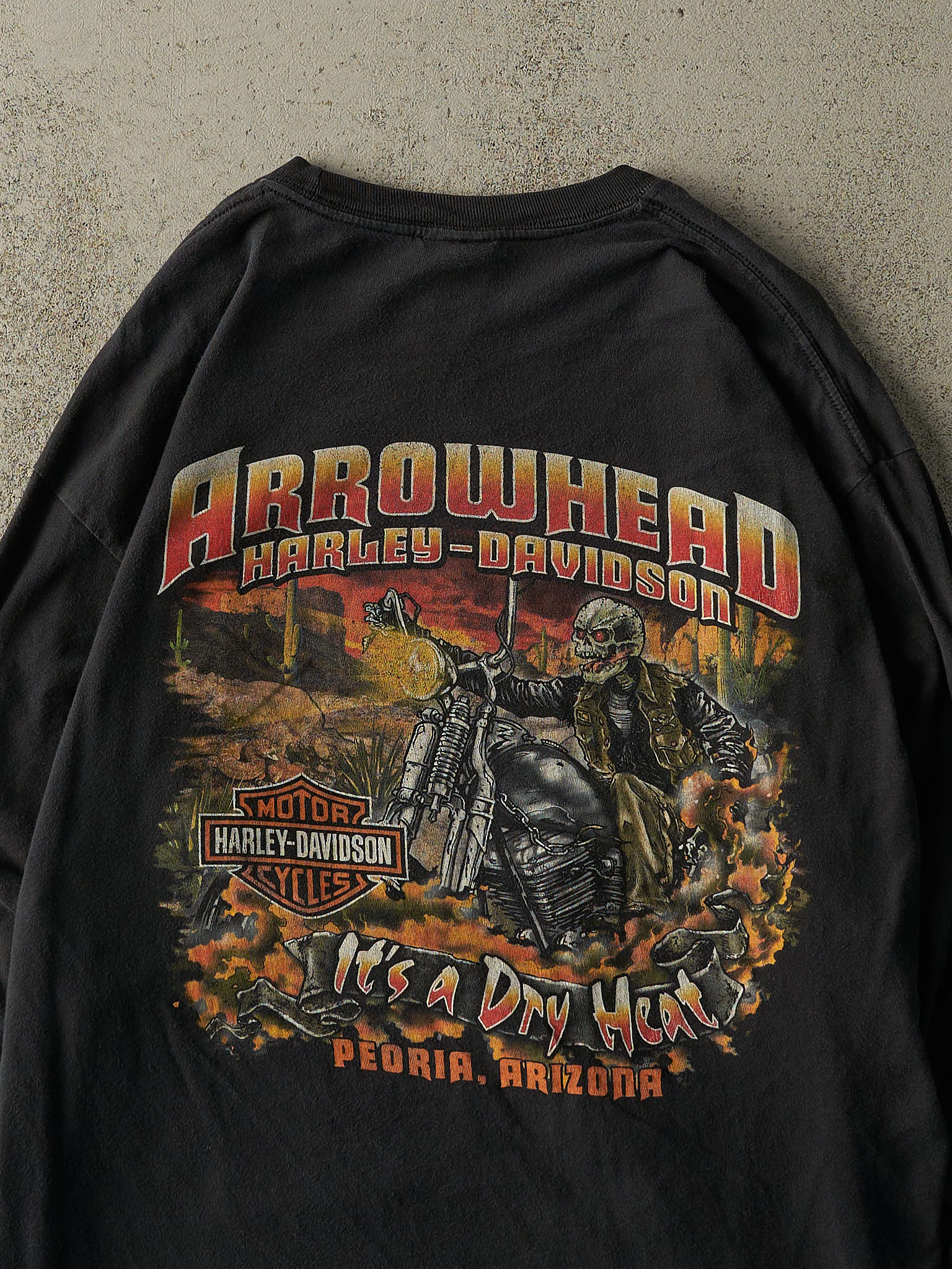 14' Black Peoria Arizona Harley Davidson Long Sleeve (L/XL)
