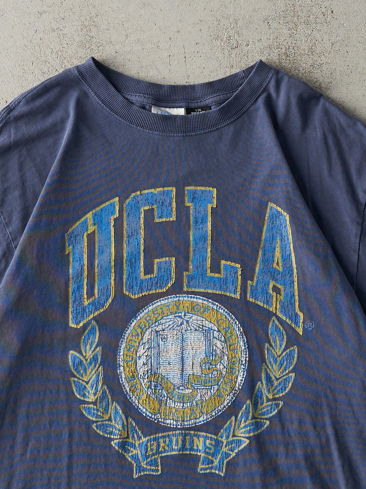 Vintage Y2K Slate Blue UCLA Bruins Tee (M/L)