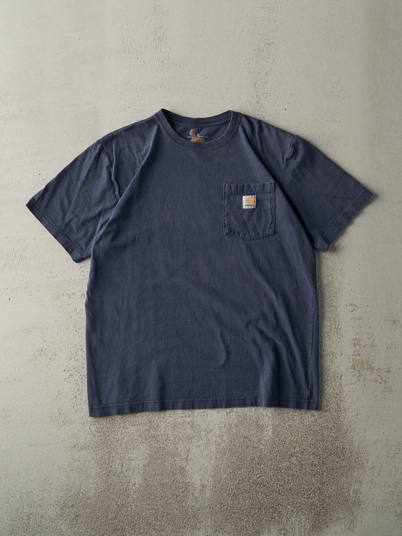 Vintage Y2K Navy Blue Carhartt Pocket Tee (M)