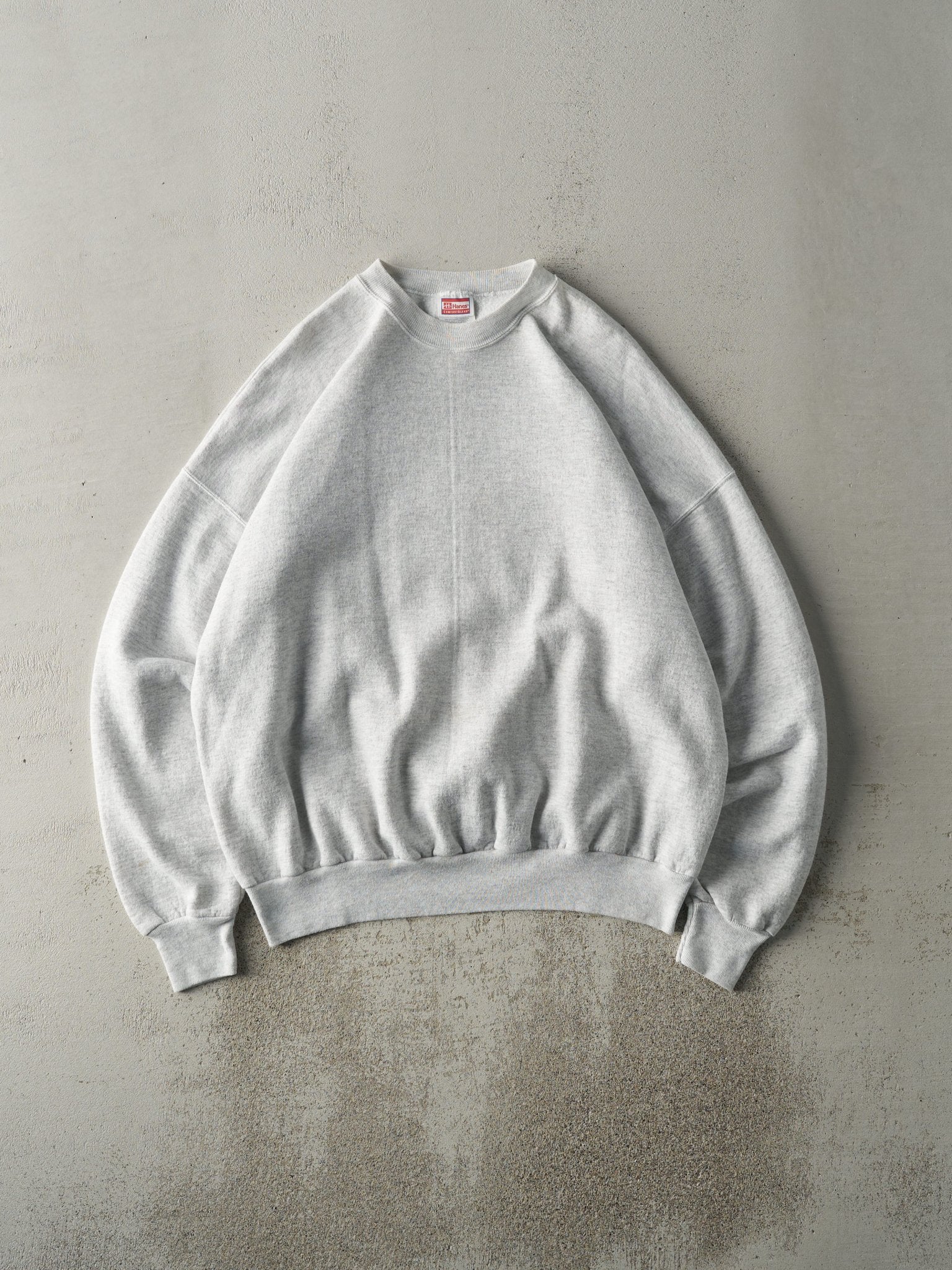 Vintage 90s Heather Grey Blank Crewneck (XL)