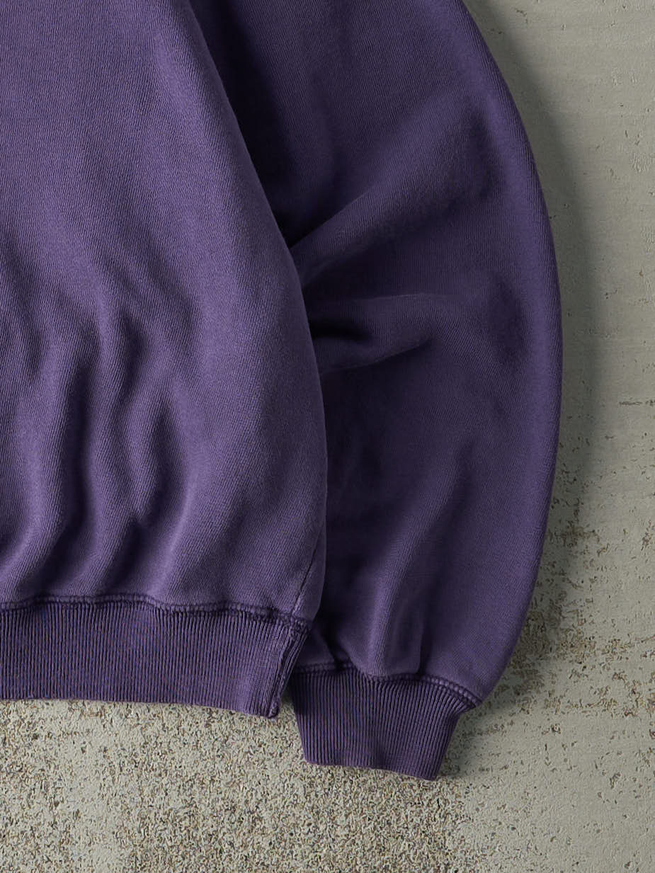 Vintage 90s Purple Club Monaco Boxy Crewneck (M)