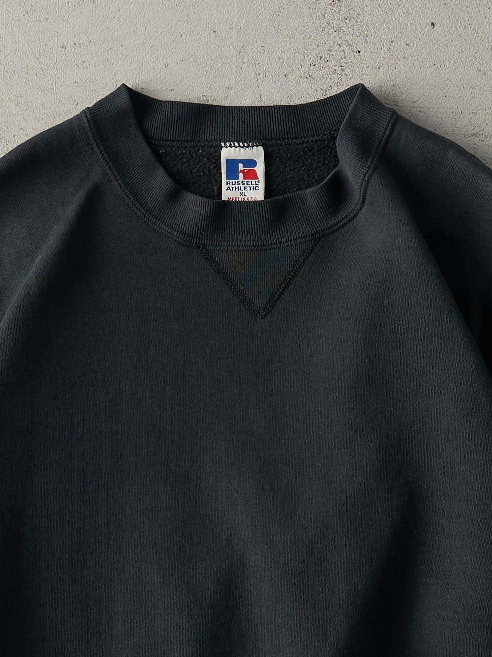 Vintage 90s Black Thunder Russell Athletic Crewneck (L)