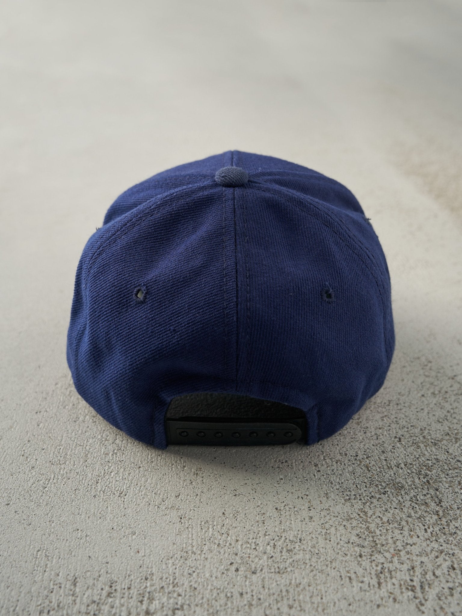 Vintage Y2K Blue Embroidered Nike Snapback Hat