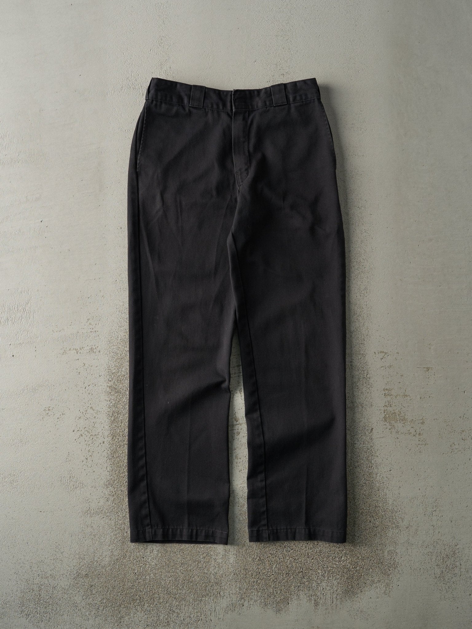 Vintage Y2K Faded Black Dickies 874 Original Fit Work Pants (31x30.5)