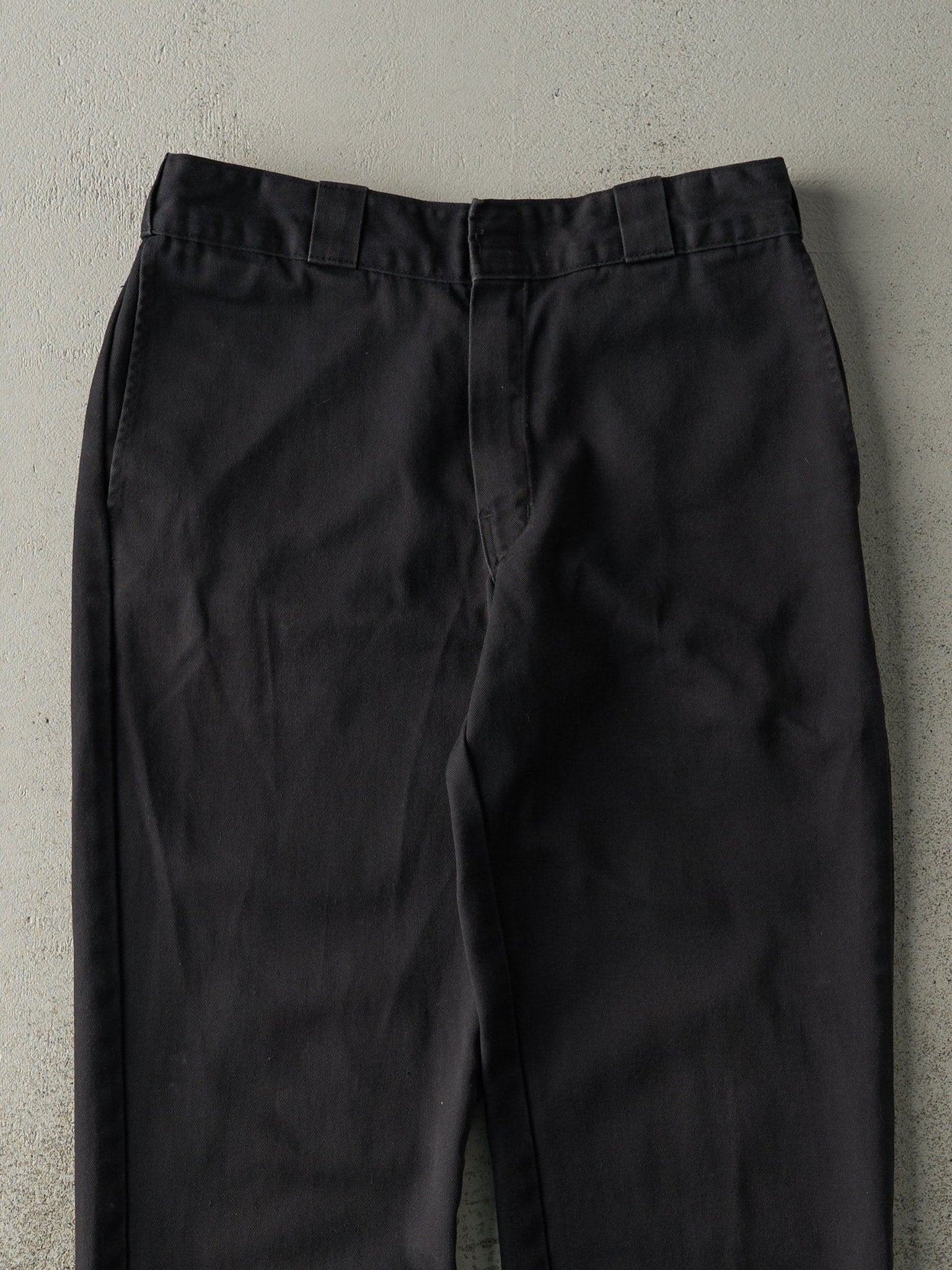 Vintage Y2K Faded Black Dickies 874 Original Fit Work Pants (31x30.5)