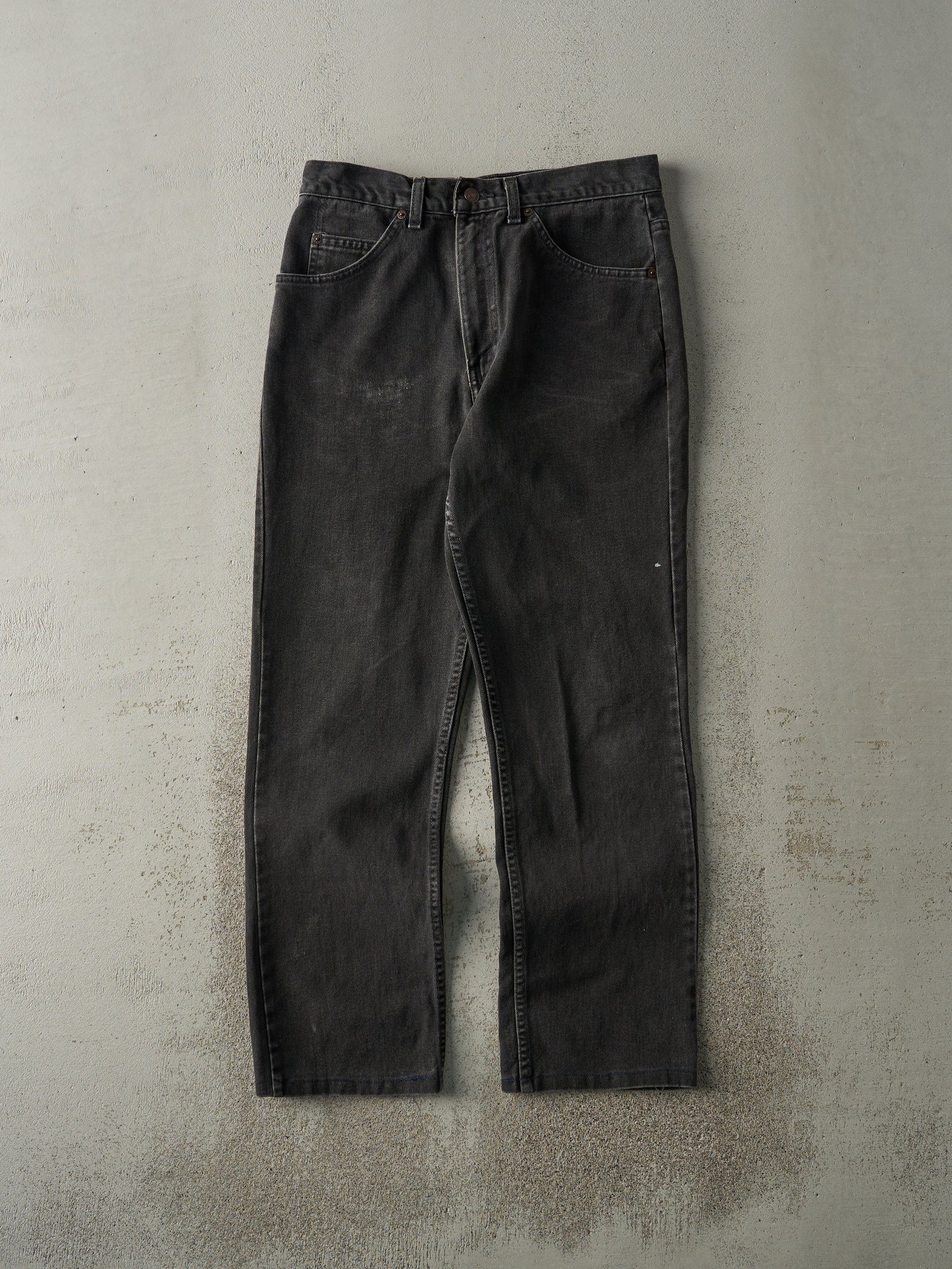 Vintage 90s Faded Black Levi's Orange Tab Denim Pants (30x28.5)