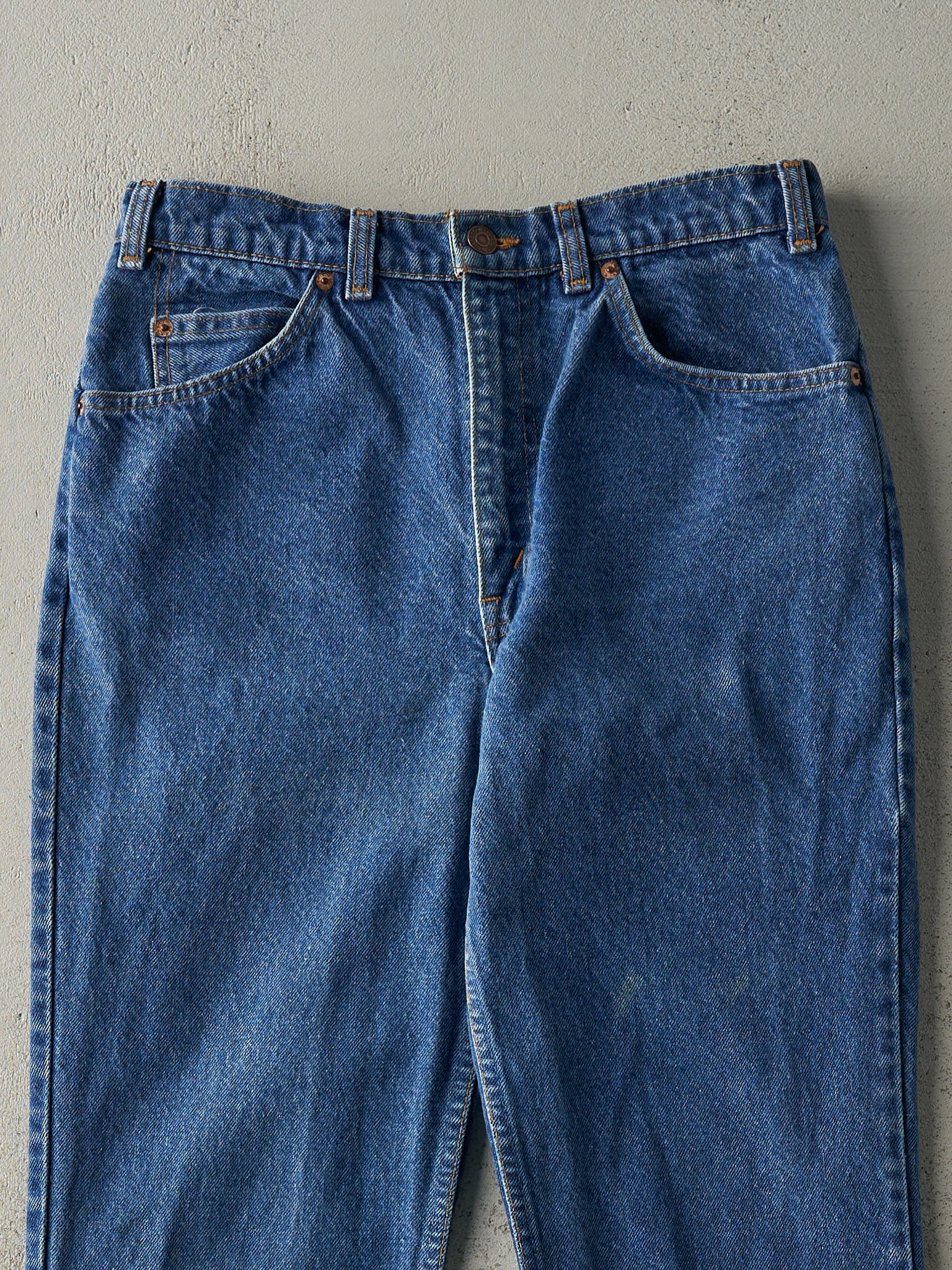 Vintage 80s Mid Wash Levi's 619 Orange Tab Jeans (30x31)