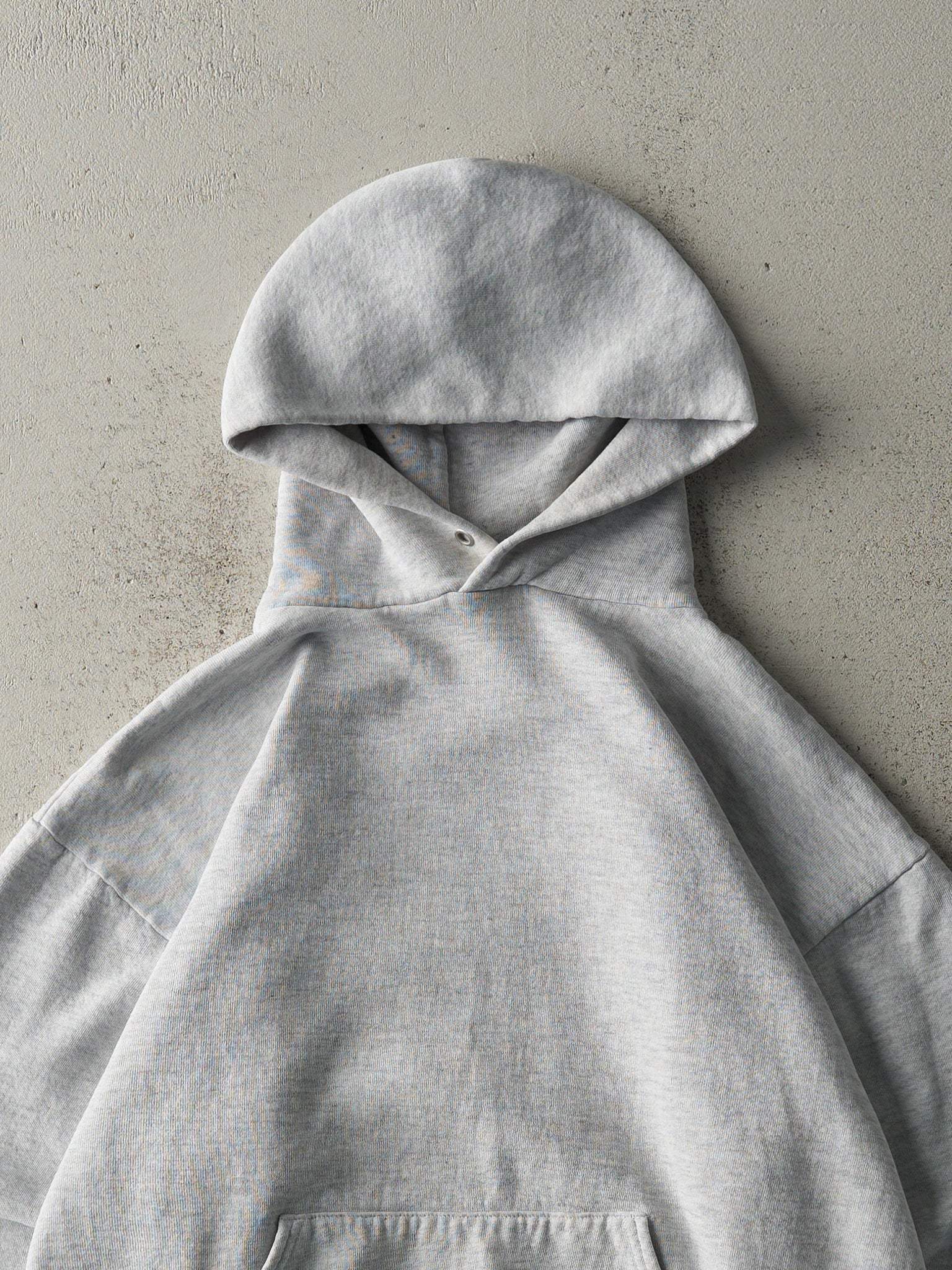 Vintage 90s Heather Grey Blank Hoodie (M/L)